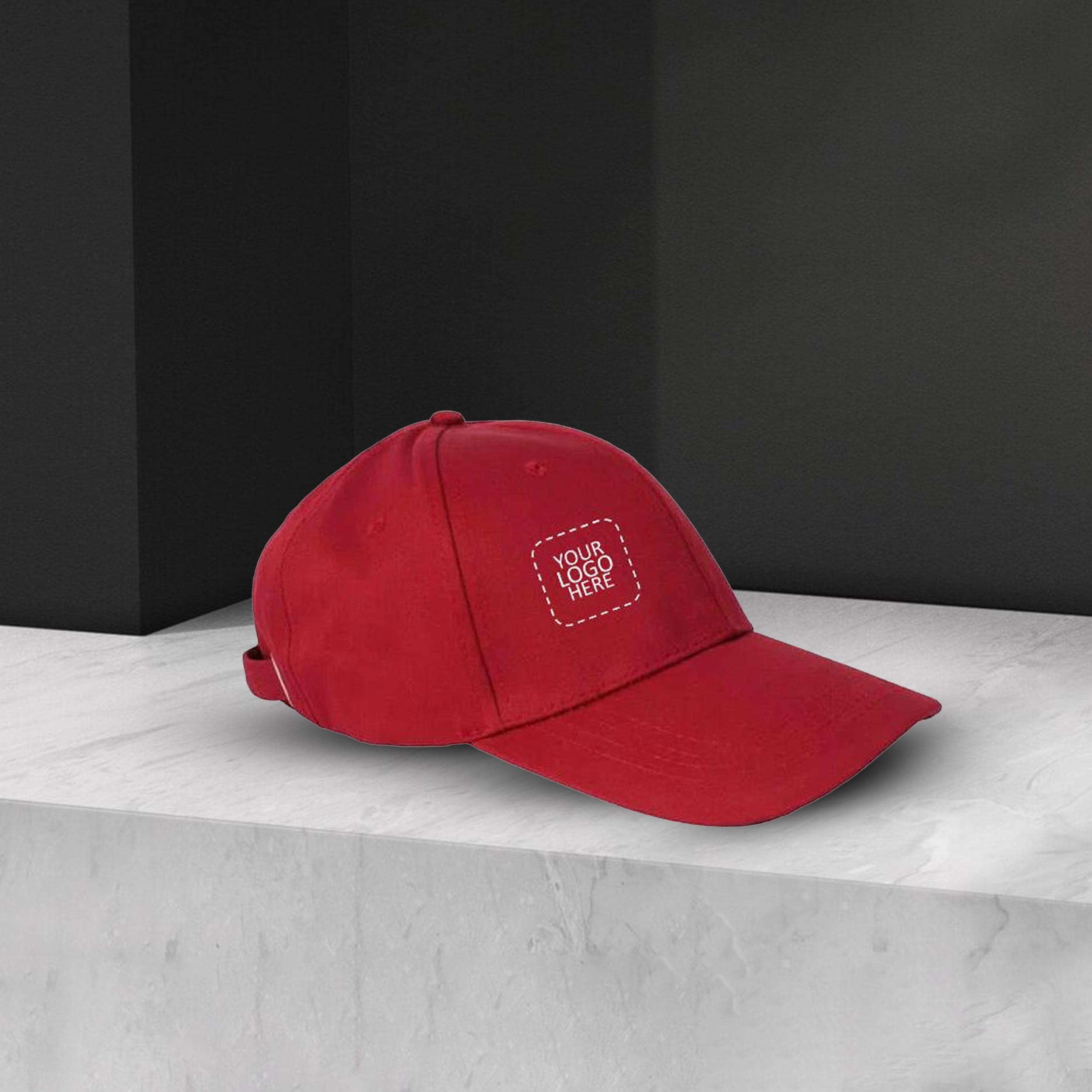 Comfortable Baseball HQ Cap - Red Color